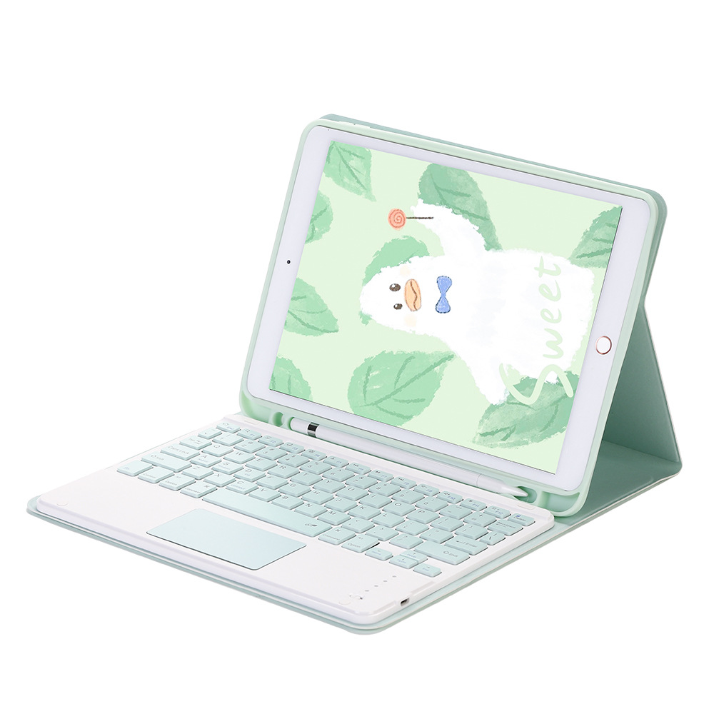 Кожаный чехол для клавиатуры Bluetooth для iPad 10.9 с отсеком для пера, защитный чехол для планшета Pro11, клавиатура и мышь