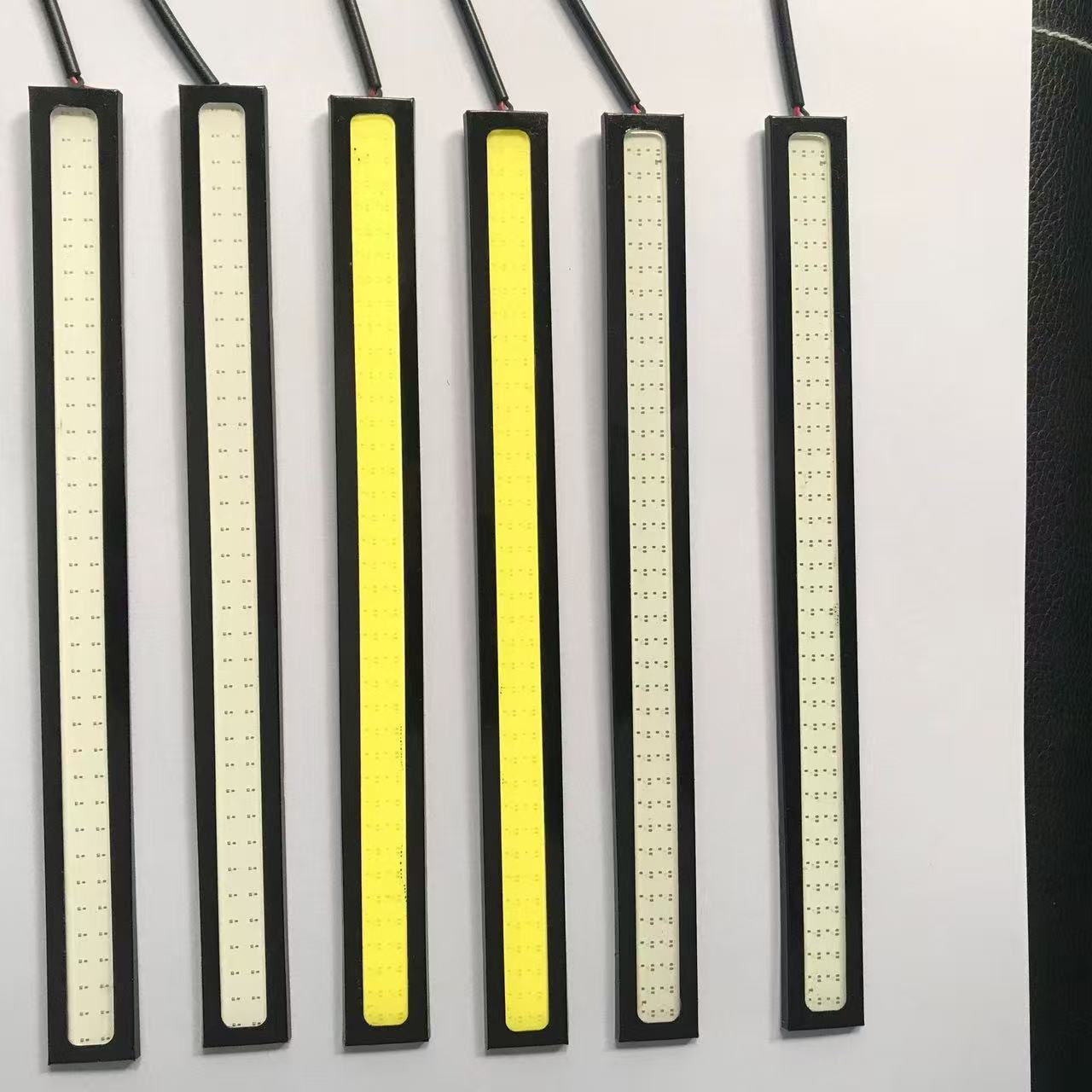 Cross-Border Direct Supply of Automotive Led 17cm Cob56 Lights, High-Brightness Waterproof Daytime Running Lights, 12V Modified Lighting