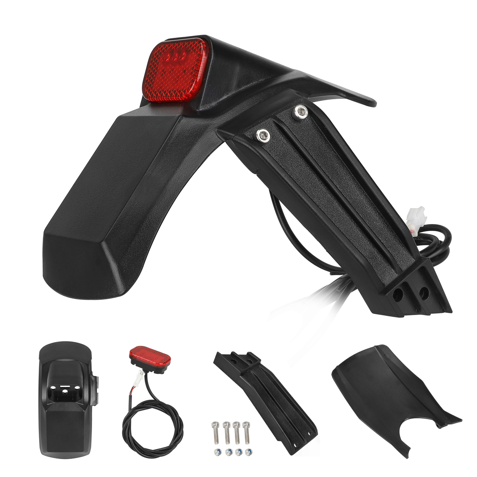 Kukirin G2 Prodb с номерным знаком задний крыло брызговик запасные части крепление лобового стекла