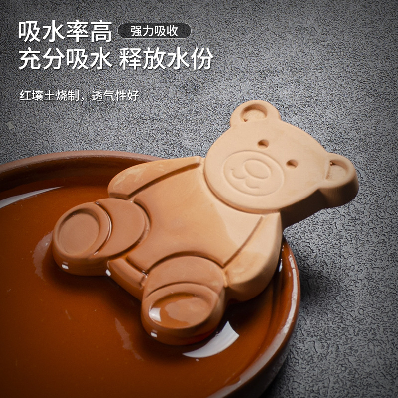 Daily increase red soil wet and dry piece cut tobacco clay moisturizing humidifying and humidifying cigar accessories circulation factory wholesale