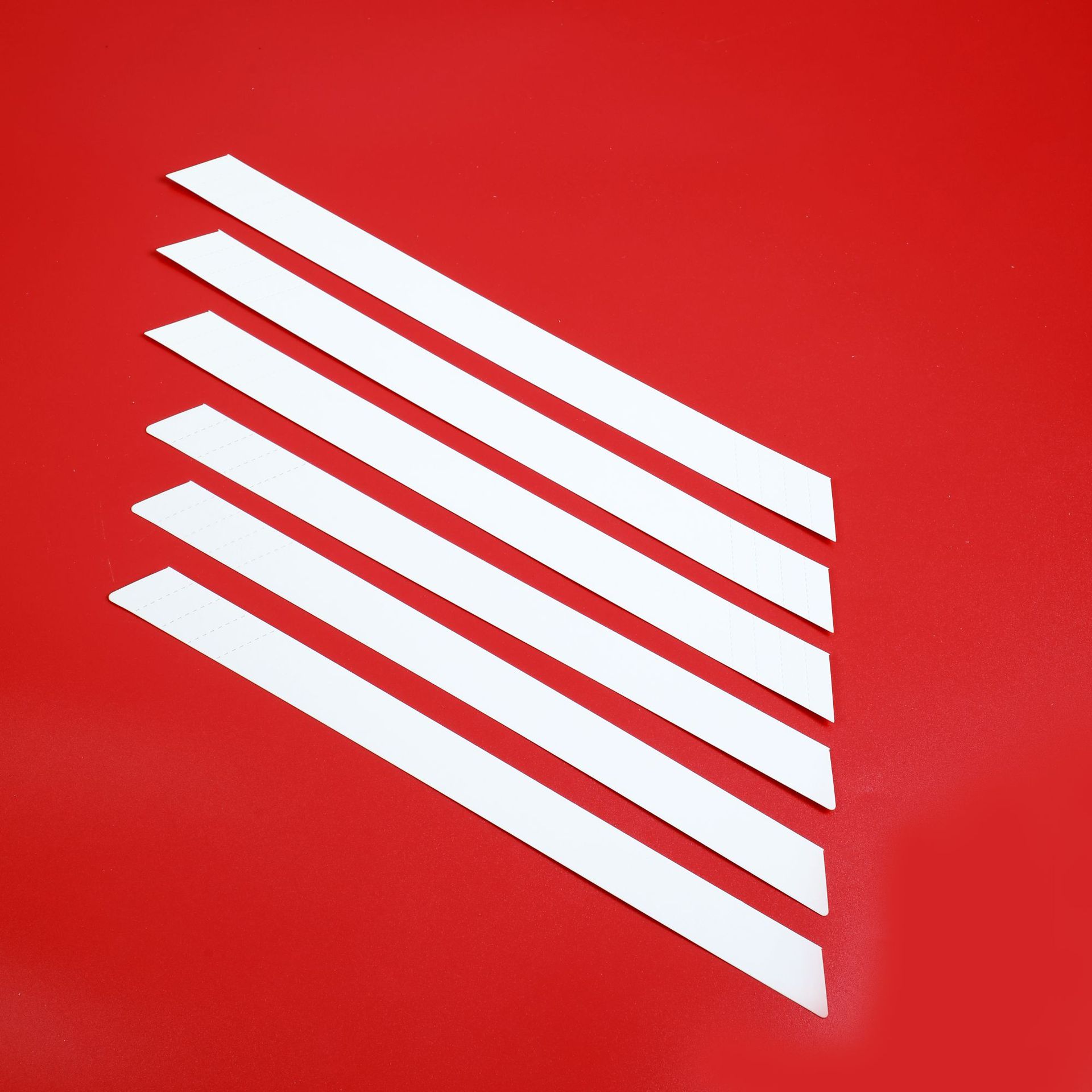 In-Stock Shirt White Cardboard Collar Strips, Shirt Paper Collar Strips, Clothing Paper Collar Strips, Collar Base Paper Support Strips, Garment Accessories