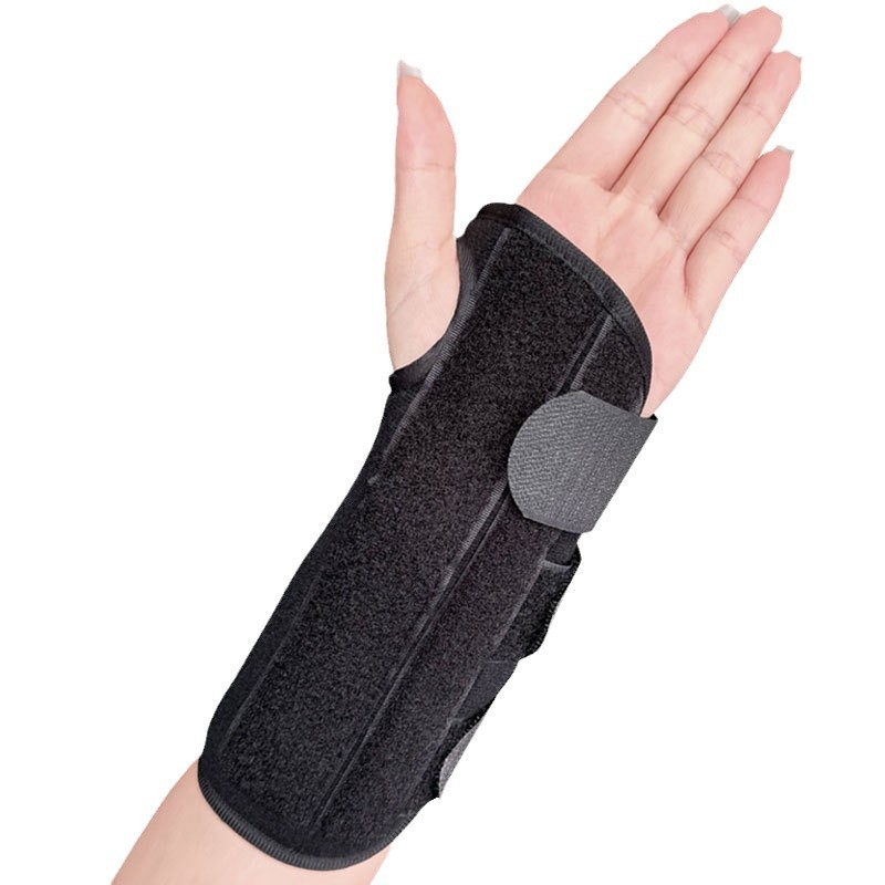 Wrist Fixation Strap Joint Sprain Fracture Fixation Strap Loosen Adjustable Aluminum Plate Removable Wrist Fixation Splint
