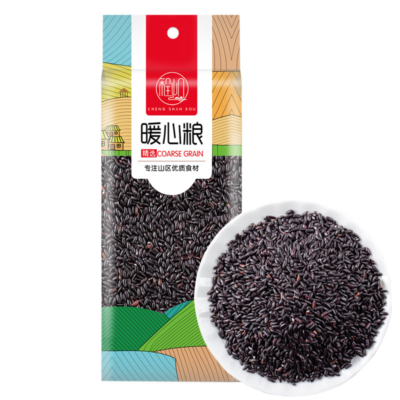 Cheng Shankou Farm Specialty Self-produced Selected Black Rice Grain Coarse Grains Rice Noodles Grain Oil