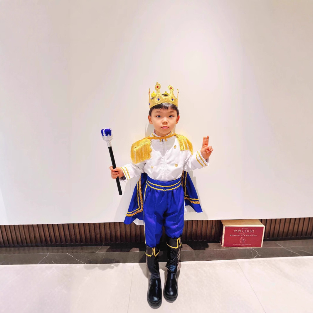 Костюм принца для детей, костюм для Хэллоуина для мальчиков, королевский косплей, костюм для выступлений, костюм для макияжа