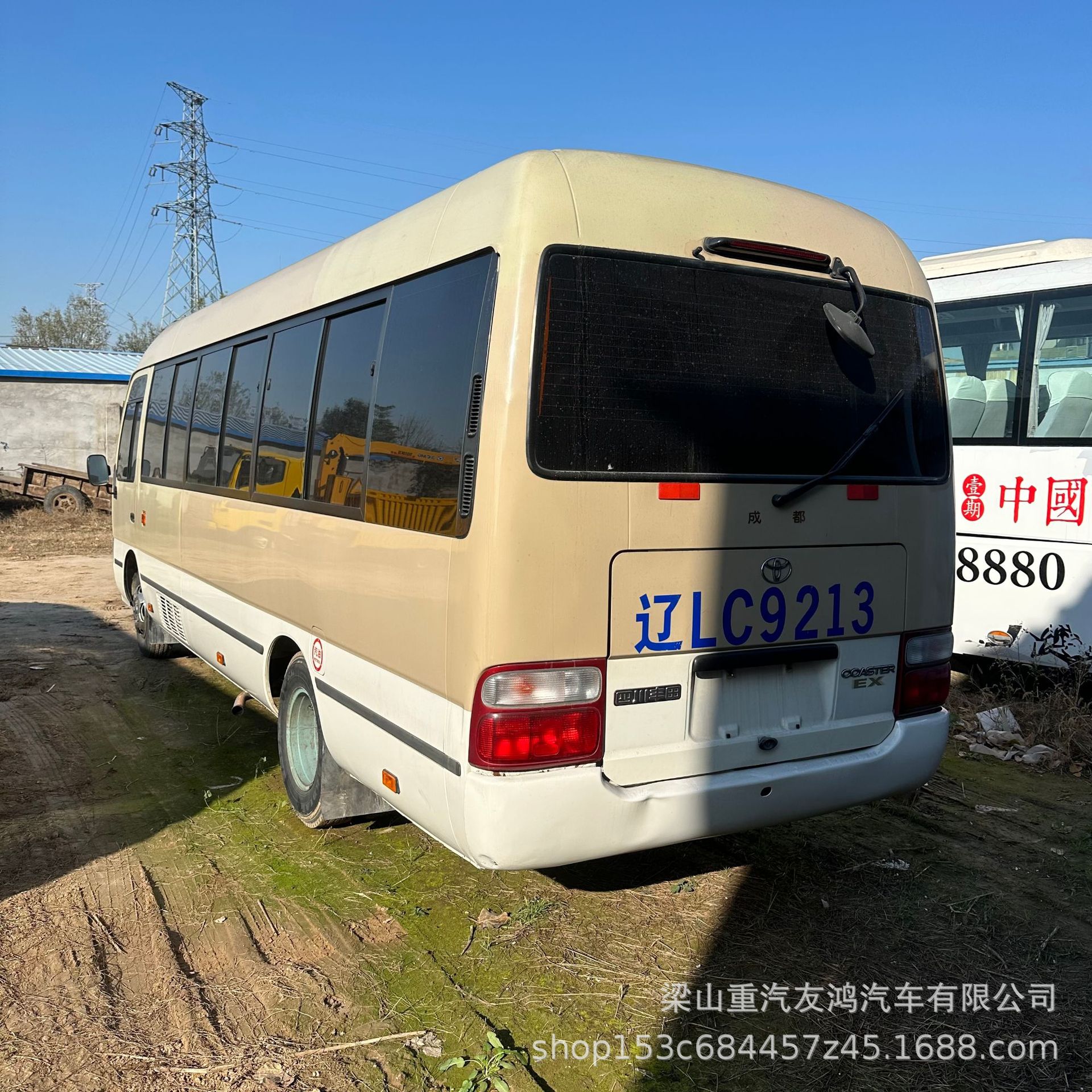 Cross-Border Export of Toyota Coaster 19-Seat and 20-Seat Buses, Coastal Bus Reception Vehicles, 28-Seat Toyota Coaster