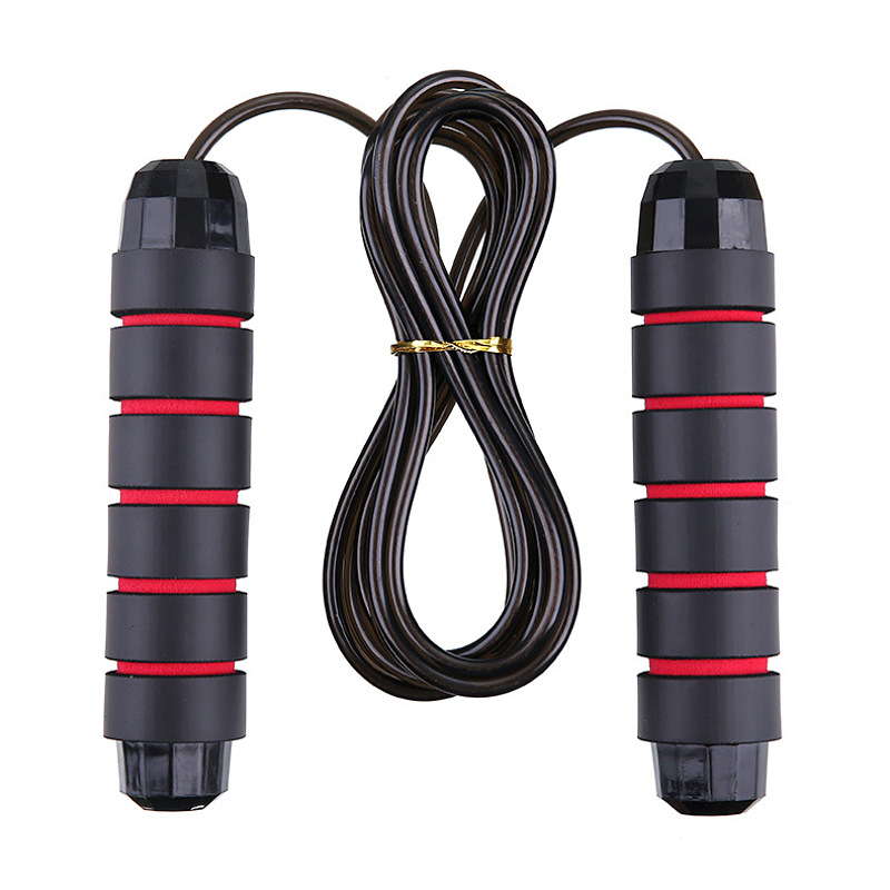Weight-Bearing Steel Wire Bearing Skipping Rope Wholesale Student High School Entrance Examination Competition Outdoor Indoor Training Fitness Sporting Goods Hot Style
