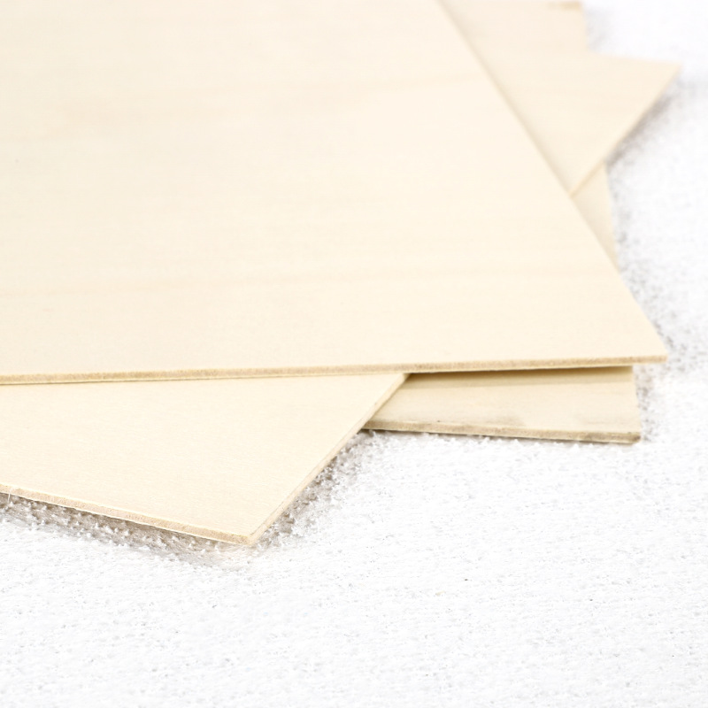 2mm Poplar Multi-Layer Wood Plywood Laser Cutting Model Toy Craft Board DIY Puzzle Making