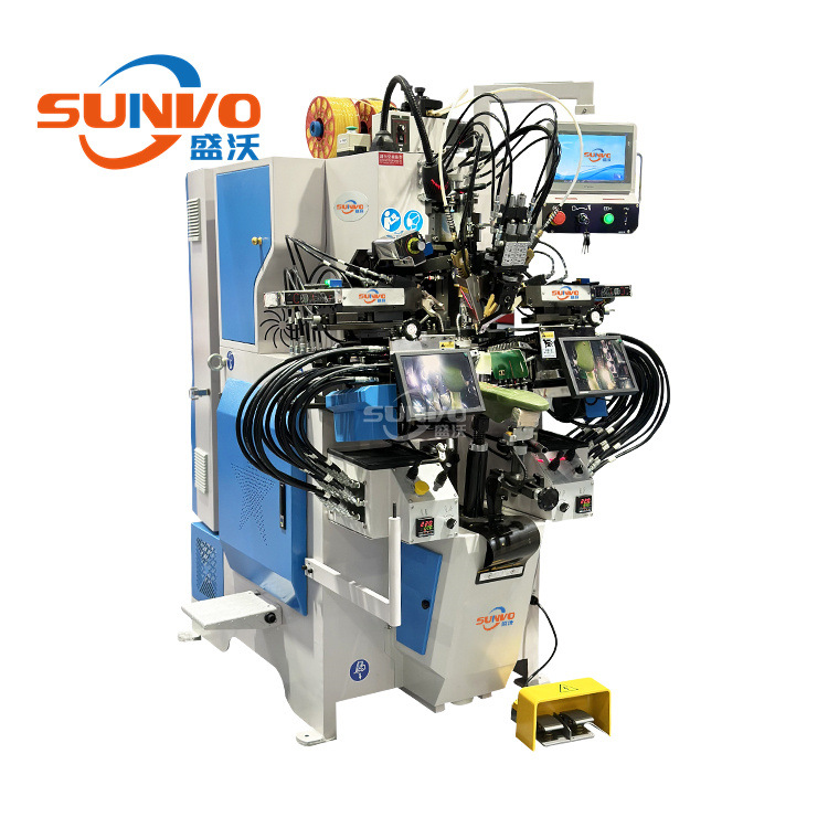 Factory Direct High-Quality Shoe Making Equipment Computer Automatic Gluing Middle and Back Machine