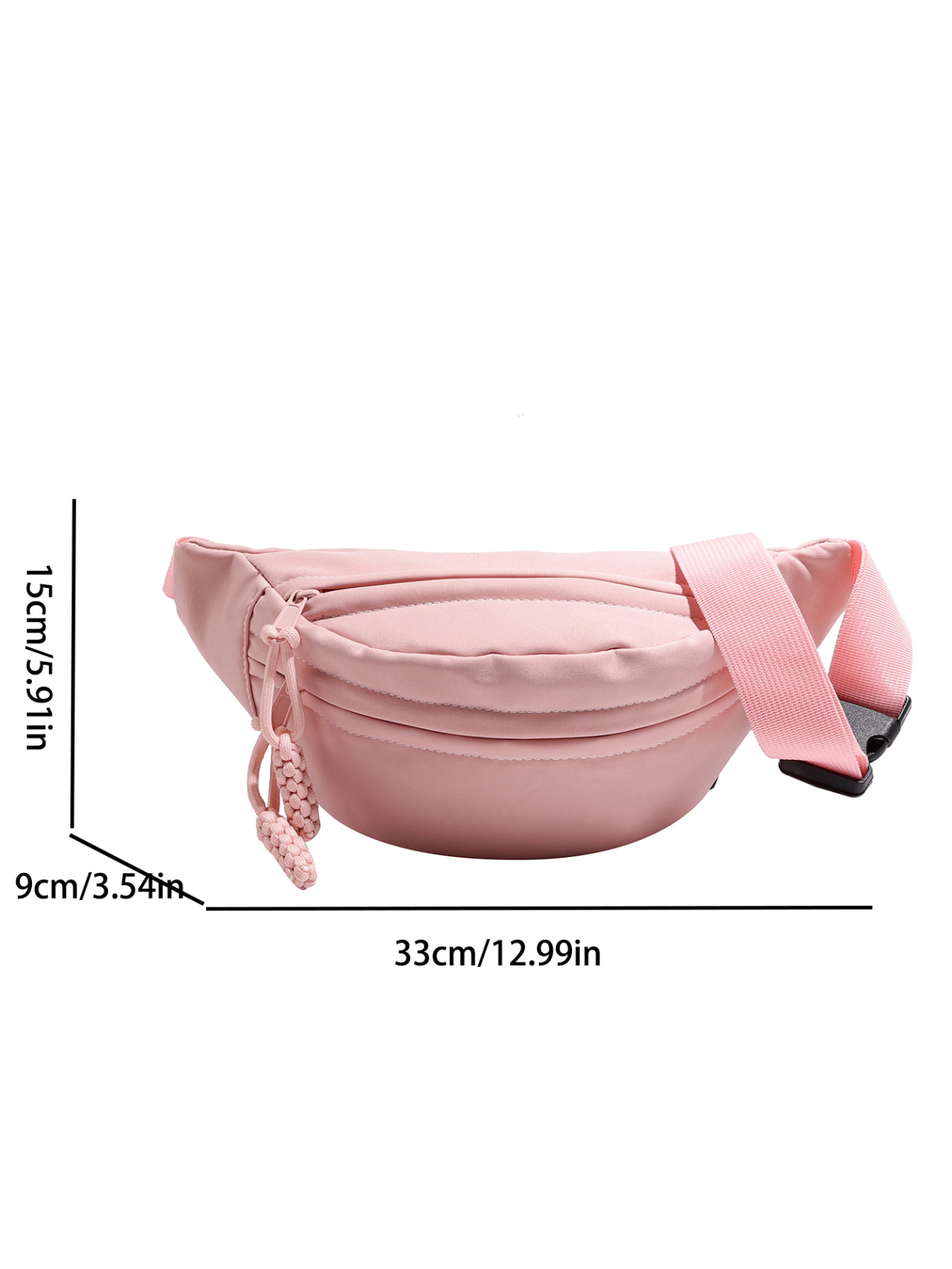 Chest Bag Women's Ins Super Cool Large Capacity Crossbody Bag Casual Japanese Student Shoulder Bag Lightweight Sports Waist Bag