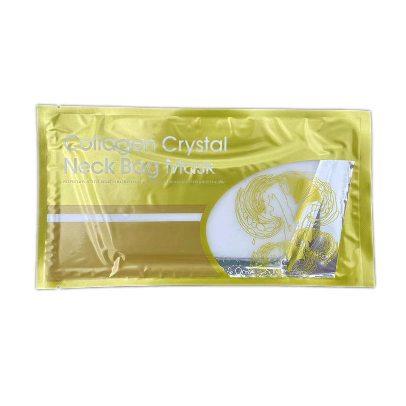 Cross-border e-commerce foreign trade wholesale full English Neck Mask neck mask moisturizing moisturizing neck pattern neck mask firming and fading