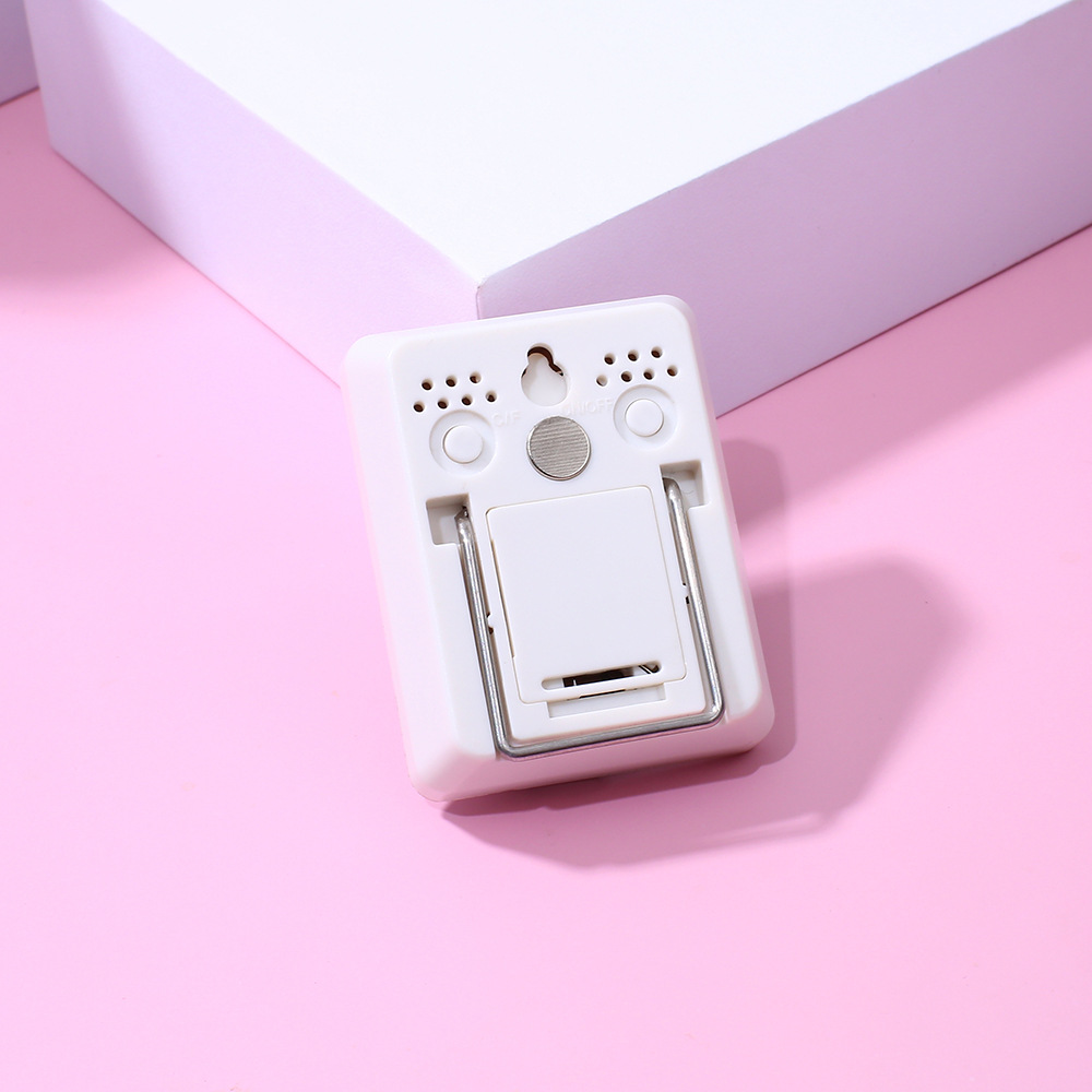 Cross-Border Foreign Trade Mini Temperature and Humidity Meter Home Indoor Digital Display Thermometer Wall-Mounted Desktop Display Electronic Thermometer