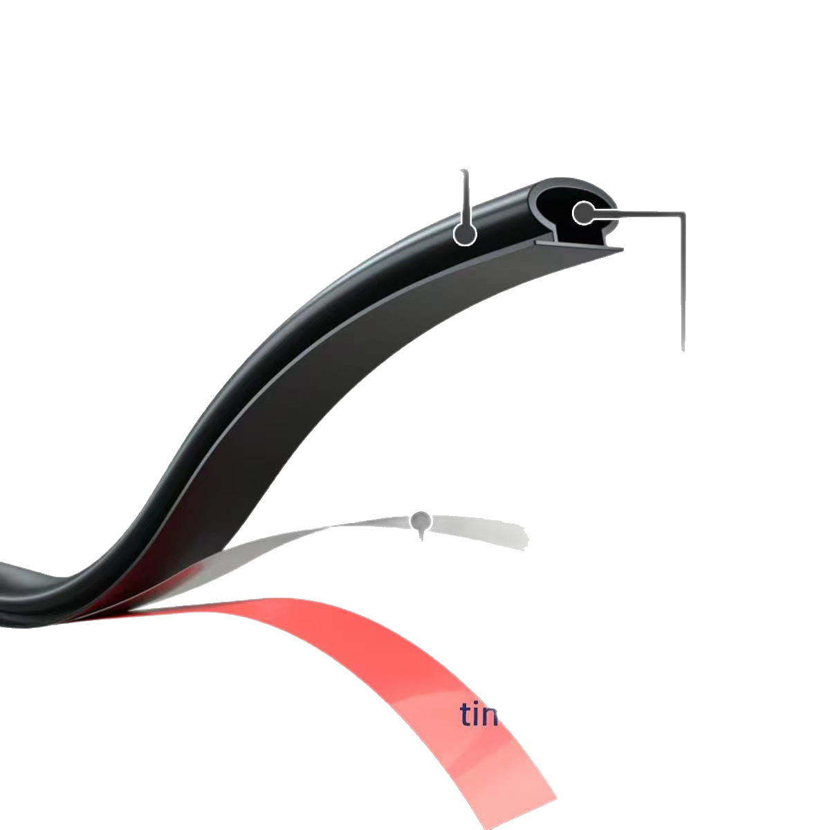 Anti-Theft Door Sealing Strip, Entrance Door Soundproof Strip, Door Sticker, Anti-Collision Strip, Wooden Door Frame, Door Bottom, Door Gap Adhesive Strip