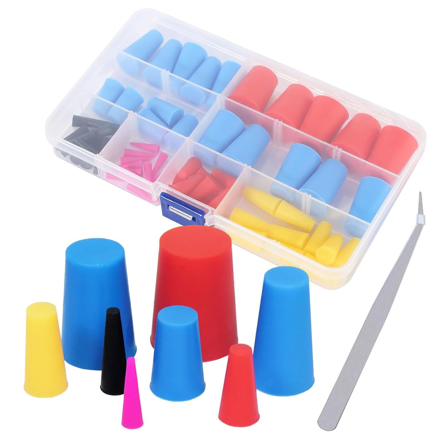 Happow 120 штук набор силиконовых резинок