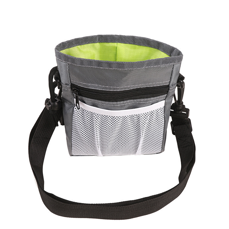 Pet cat training bag snack bag outdoor feeding waist bag portable foldable dog supplies manufacturers wholesale