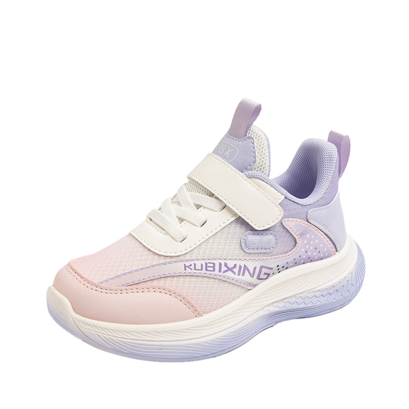 New Children's White Sneakers for Girls Aged 3-6, Breathable, 2025 Autumn and Winter Sports Shoes for Boys