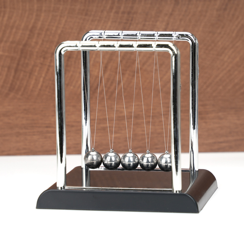 Newton swing ball physical ornaments gravity swing inertia collision balance single swing wave experiment decompression desktop collision beads