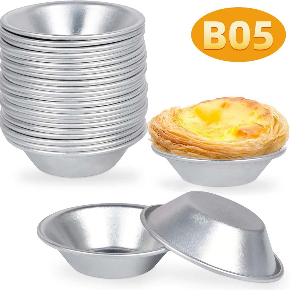 Распродажа форм для яичных тартов B05 из алюминиевого сплава, инструменты для выпечки, кулинарные принадлежности