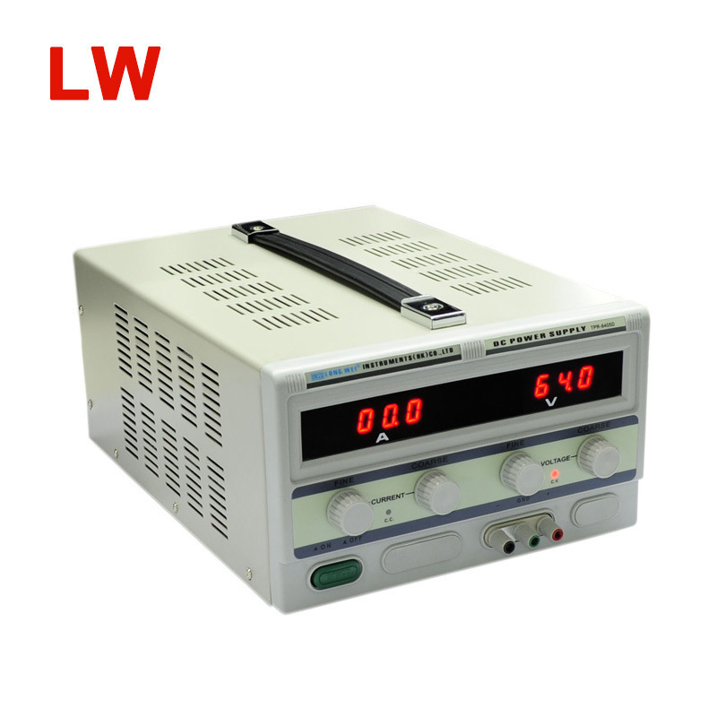 Tpr6420D Longwei Digital Display Dc Regulated Power Supply 64V20A Voltage Adjustable Dc Power Supply Constant Current and Constant Voltage