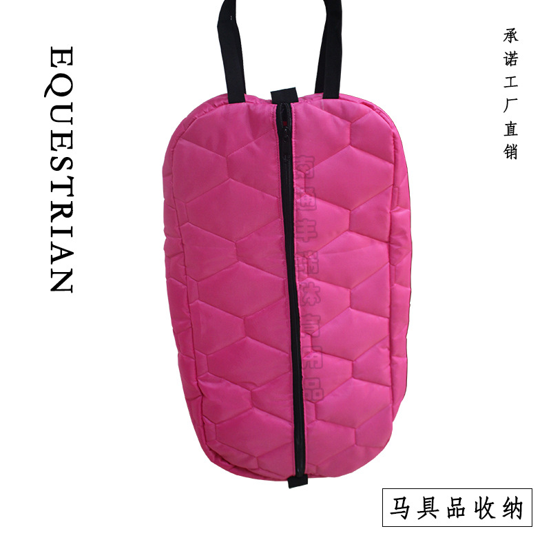 Bridle bag reins traction rope storage bag with handle hook and loop buckle bridle storage harness manufacturers