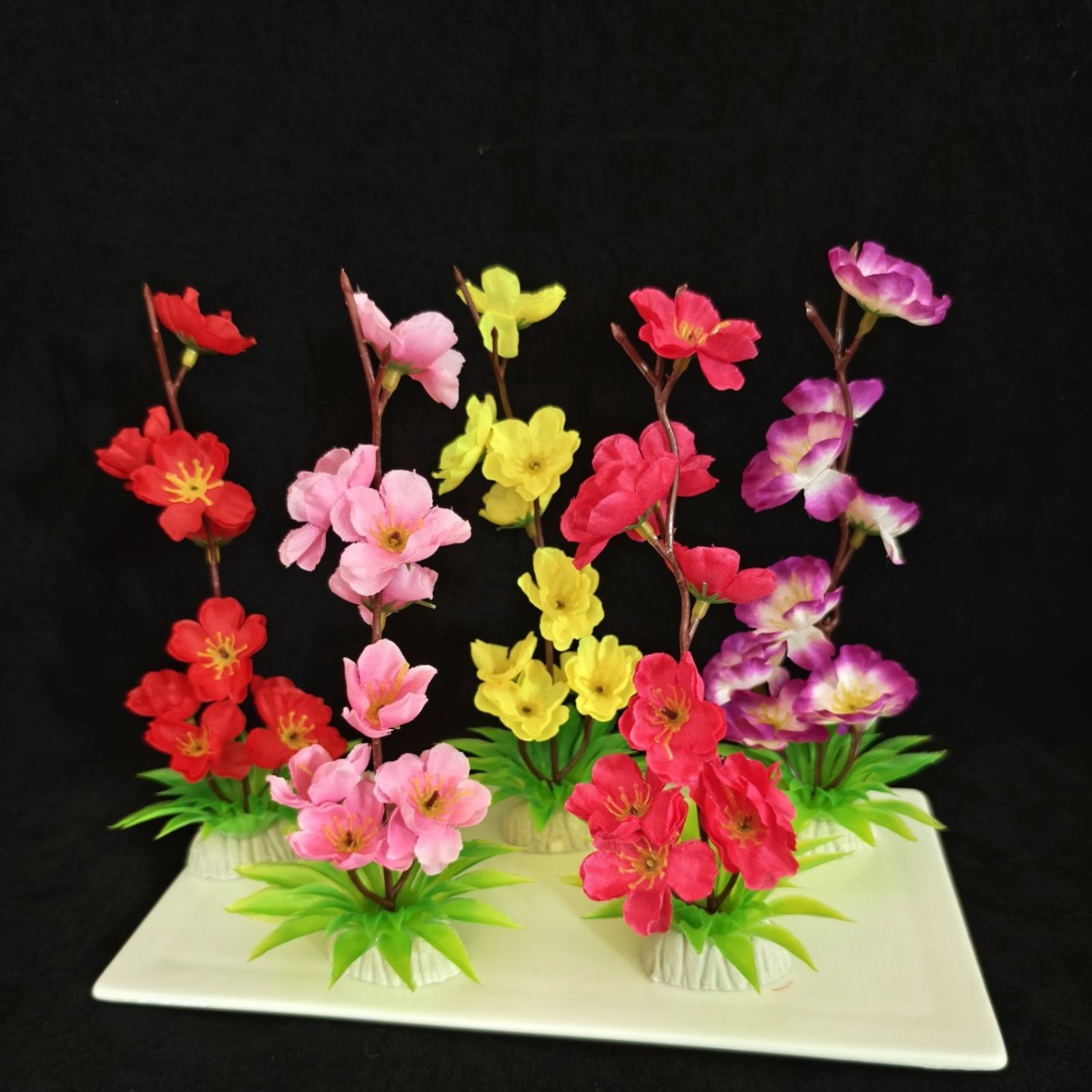 High-end Hotel Plate Decoration Flower Embellishment Cold Dish Decoration Artistic Conception Small Ornaments Banquet Plate Decoration Plate Flower Cold Plate