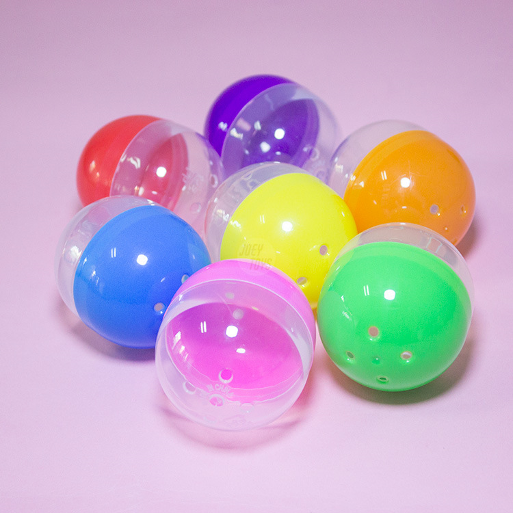 48x 56мм овальная капсула Гашапон мини кукла игрушка ручная Гашапон машина пустая оболочка таблетки цветные пластиковые оболочки