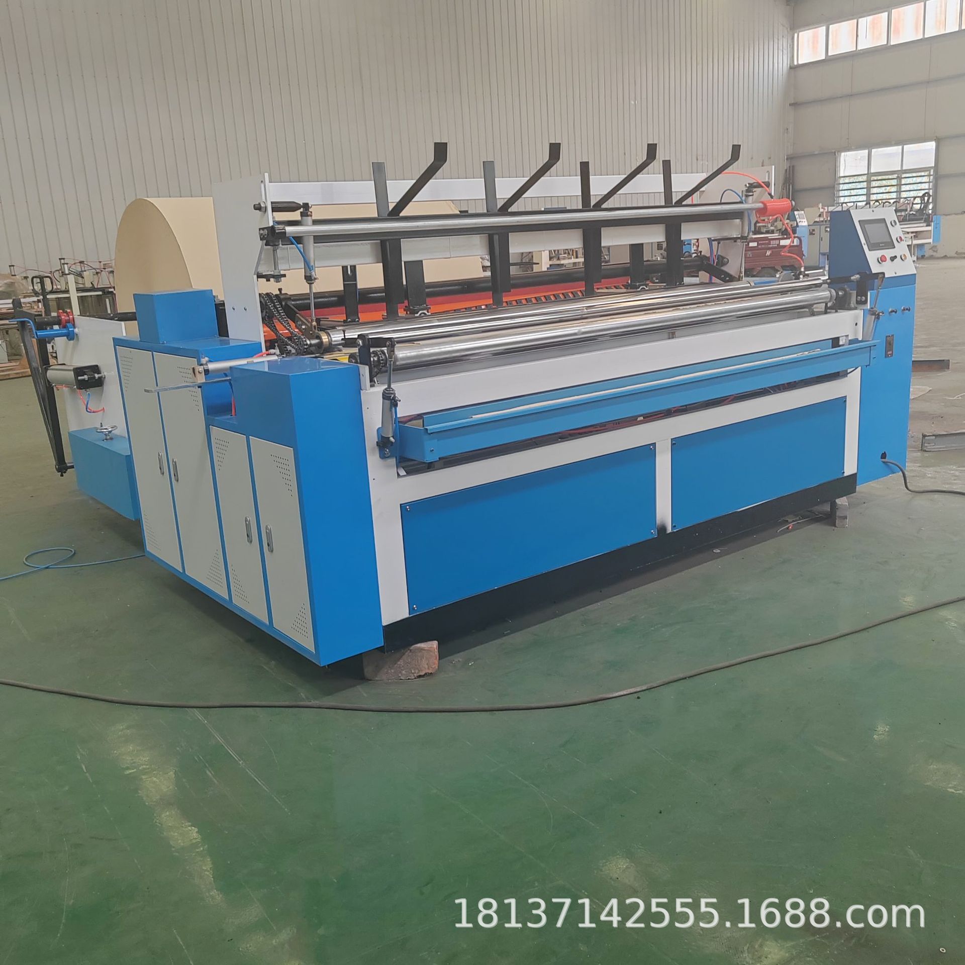 Hotel Special Paper Processing Equipment, Daily Paper Rewinding Slitting Machine, Lazy Rag Production Line