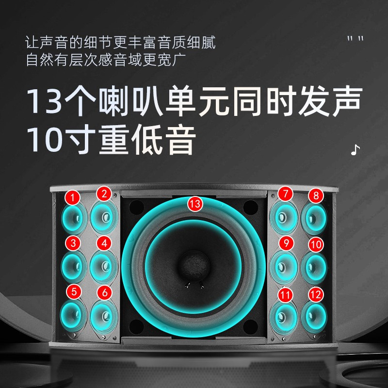 Sasta Xianke 10-3 Professional Home Ktv Audio Set Home Karaoke Karaoke Machine Karaoke Speaker Complete Set