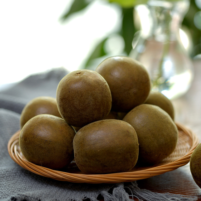 500g Bulk Dried Monk Fruit Large Fruit from Guilin, Guangxi, Non-Wild Yongfu Monk Fruit Flower Tea