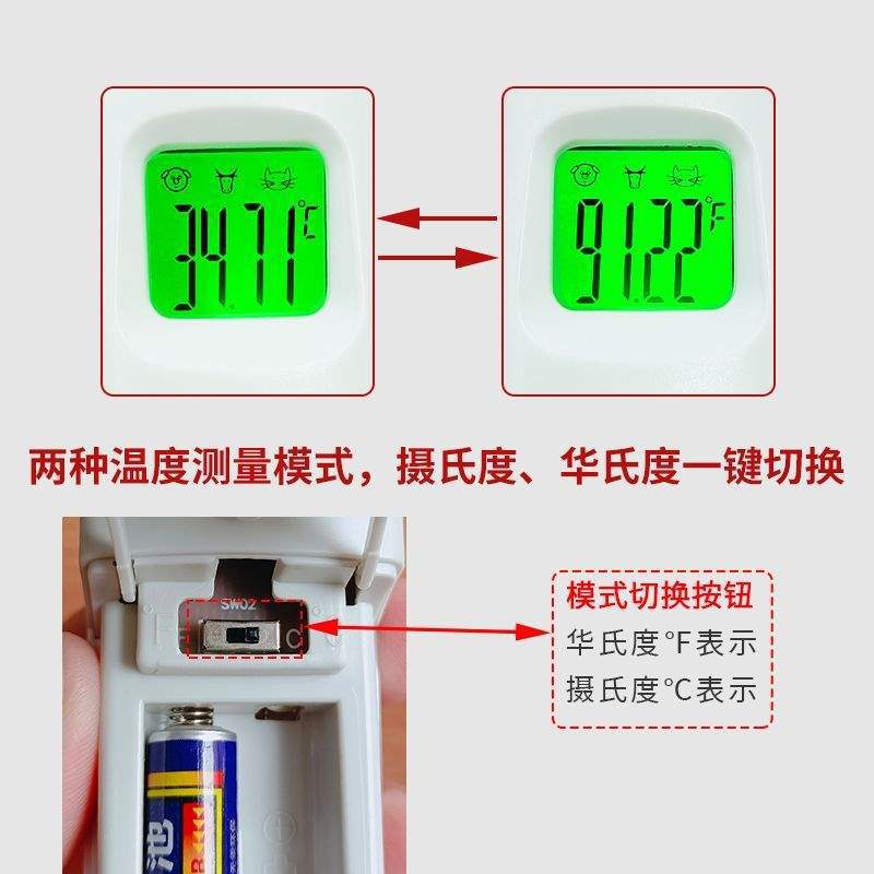 Electronic Thermometer for Cattle, Sheep, and Veterinary Use, Household Pet Medical Thermometer, Pig Thermometer, Anal Thermometer