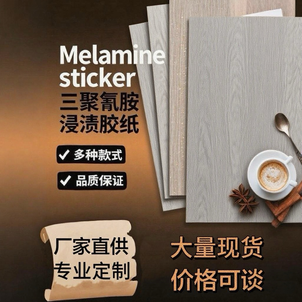 Декоративная бумага, прессованная наклейка, бумага с древесным рисунком, меламиновая пропитанная бумага