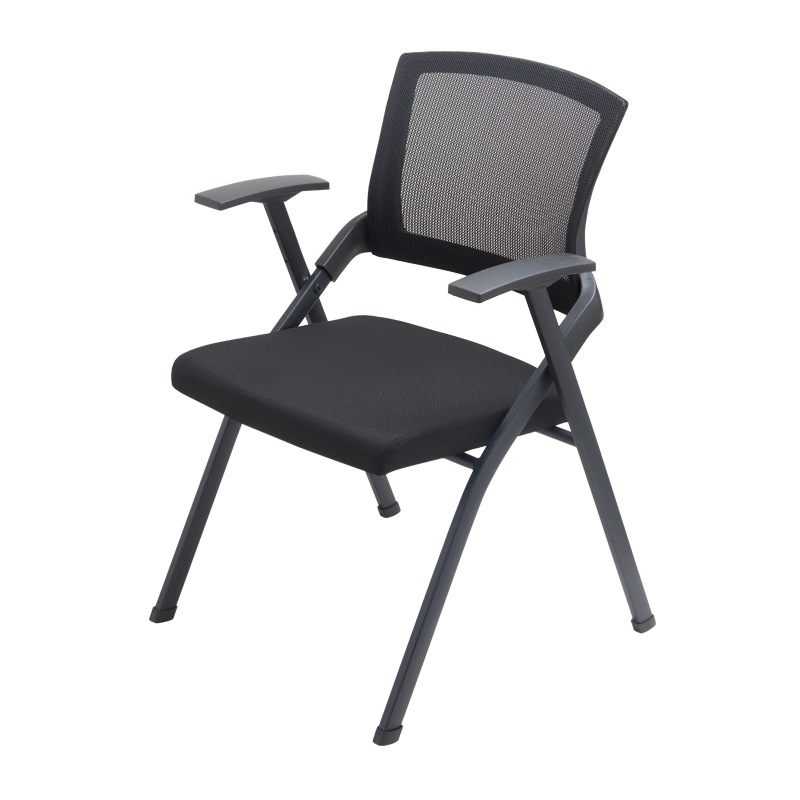 Folding Training Chair Conference Chair with Writing Board Simple Office Chair Hotel Conference Room Meeting Chair Training Class Chair
