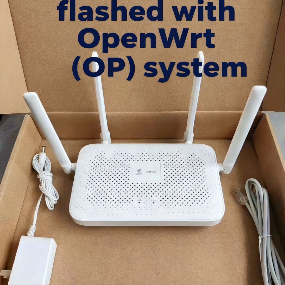 Router Xiaomi Router 88 Series Has Been Flashed with Op