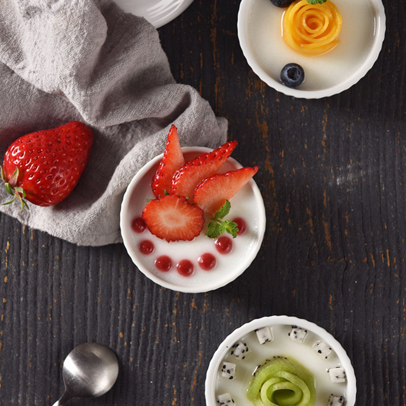 Frozen Jelly Dessert Ingredients for Children's Stalls, Ingredients for Making Pudding, No-Cook Baked Goods, Double-Skinned Milk Powder for Home and Commercial Use