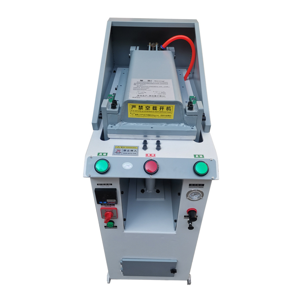 Source Manufacturer Supplies Automatic Single-Head Cover-Type Bottom Press Shoe Machinery Shoe Manufacturing Equipment Leather Shoe Machine