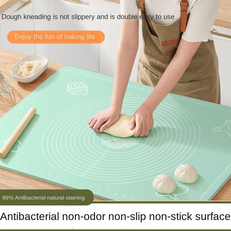 Kitchen Thickened Kneading Mat Household Chopping Board Rolling Noodles Panel Restaurant and Noodles Mat Non-Slip Baking Mat and Noodles Mat