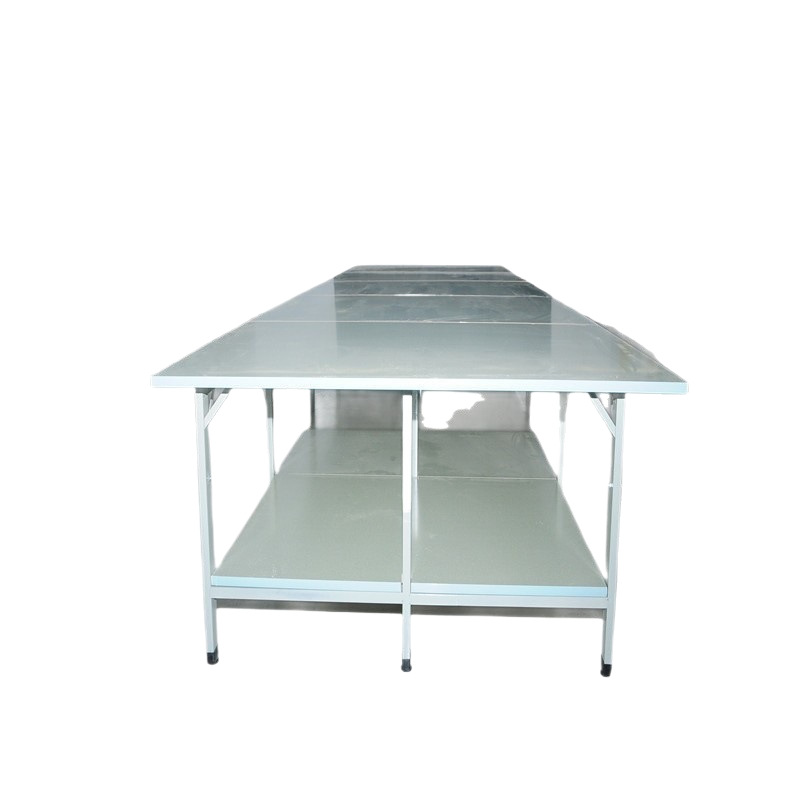 Double-Layer Garment Factory Cutting Table Cutting Table Board Table Manufacturer Direct Sales Guangzhou Cutting Table Board Clothing Packaging Thickeneding