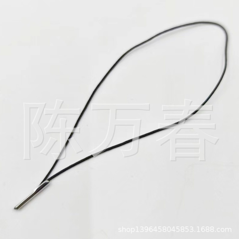 Elastic Rope with Metal Buckles on Both Ends, Mask Rope, Tag Buckle Rubber Band, Notebook Straps, Barbed Elastic Rope