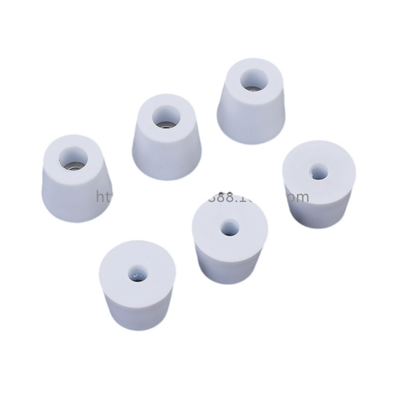 Factory wholesale heightening shock absorption instrument machine foot pad rubber screw foot pad rubber back rubber foot pad