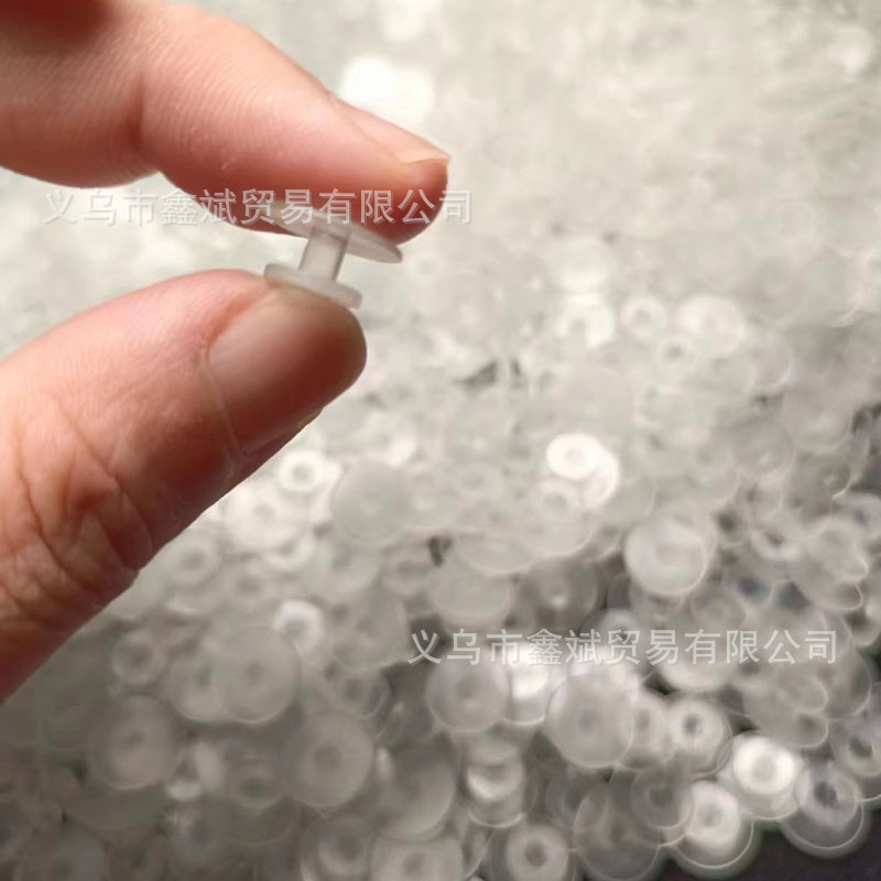 PVC Soft Rubber Shoe Buckle Cave Shoe Buckle Shoe Flower Bottom Buckle Garden Shoe Buckle Transparent Buckle I-Buckle Shoe Flower Base