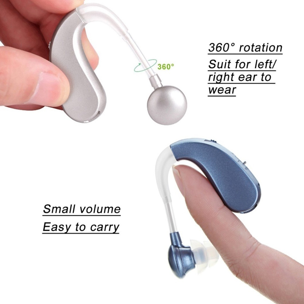 Hearing Aid Factory Direct Sales Rechargeable Hearing Aid for the Elderly with Deafness Hearing Aid Cross-Border English