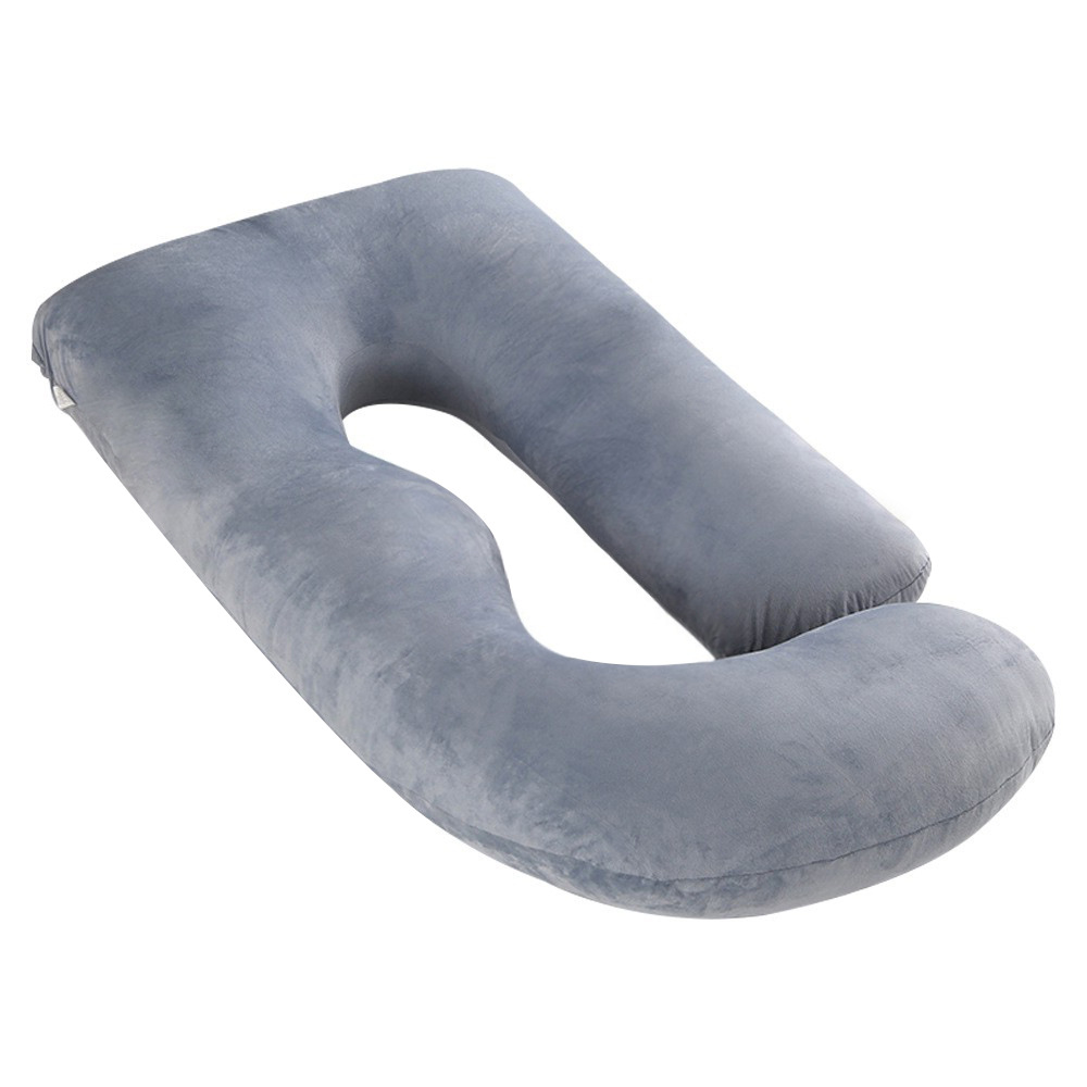 Pregnancy Pillow Amazon Waist-Protecting Side Sleeping Slope Pillow J-Shaped Pregnancy Sleeping Pillow Removable and Washable Cross-Border Pregnancy Pillow