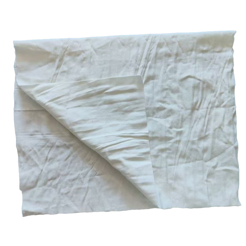 Suzhou Pure Cotton White Rag Industrial Machine Wiping Cloth Absorbs Oil and Water, Does Not Shed Lint, Medium-Sensitive Machine Wiping Cloth