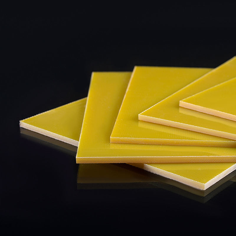 Yellow epoxy board 3240 epoxy resin insulation board processing bakelite board glass fiber board epoxy board source manufacturer