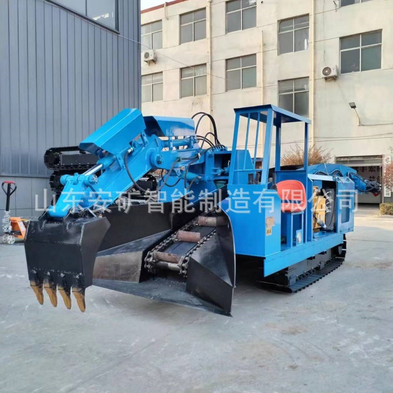 Large Tunnel Double Chain Scraper Conveyor Slag Removal Machine, Fast Slag Removal Without Dead Ends, 120/150 Crawler Slag Removal Machine
