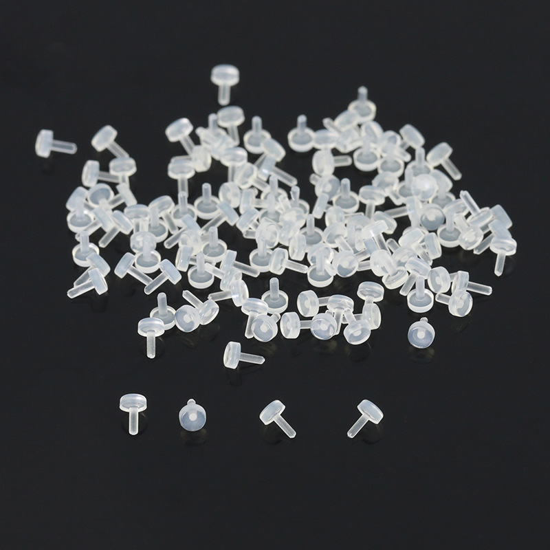 K-Style of the New Invisible Transparent Lip Nails, Stylish, Novel and Non-Allergenic Tongue Nails, Trendy and Fashionable Student Piercing Jewelry