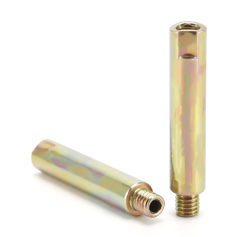 Wholesale Connecting Pipes, New Straight Pipes, Right-Angle Carbon Steel, Zinc-Plated Lock Accessories, Anti-Pry, Anti-Theft Connectors, Lock Accessories Wholesale