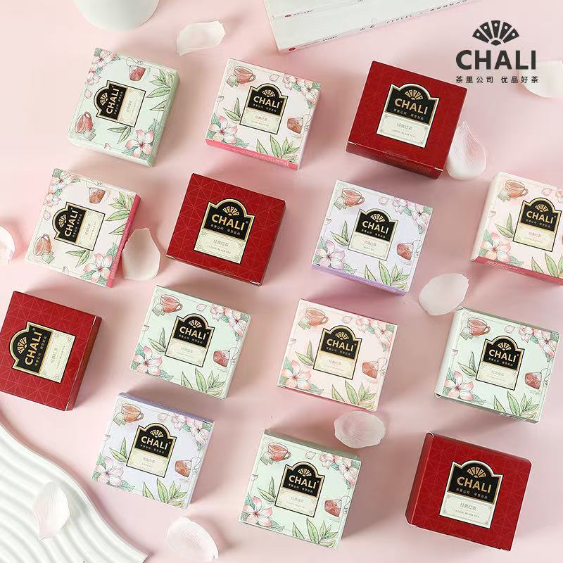 Chali Tea Black Tea Green Tea Wedding Tea Bag Gift Box Wedding Tea Bridesmaid Souvenir Practical Small Gift Inner Wear
