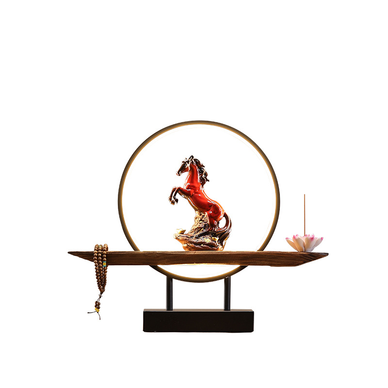 Ceramic Horse Ornaments, Immediate Success, Living Room, Entrance, Wine Cabinet, Office Desktop Decoration, Housewarming, Opening, High-End Gift Giving