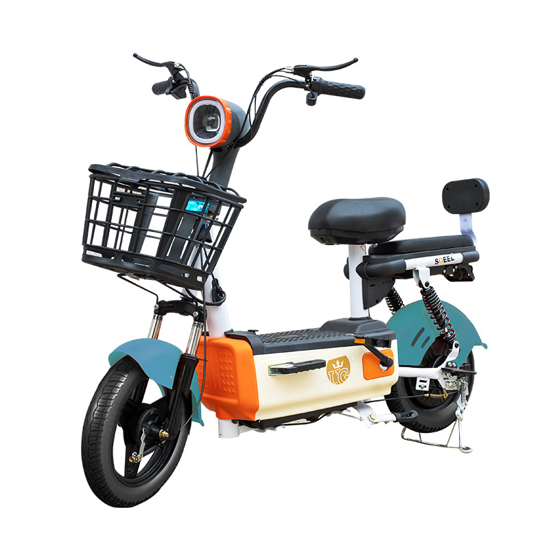 2025 New National Standard Electric Bicycle for Adults, Two-Wheeled Electric Vehicle with Lead-Acid Lithium Battery for Commuting