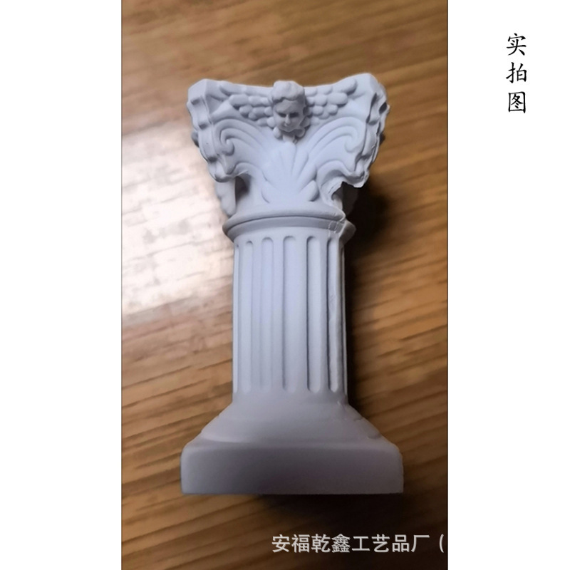 Nordic Roman Column Candlestick Photo Props Background Home Living Room Desktop Decorations Ornaments Crafts